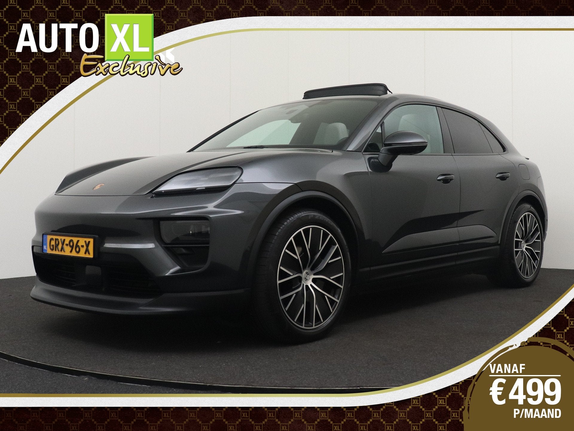 Porsche Macan 4 100 kWh Pano Trekhaak SportChrono Luchtverin, Auto's, Automaat, Dealer onderhouden, Gebruikt, 2000 kg