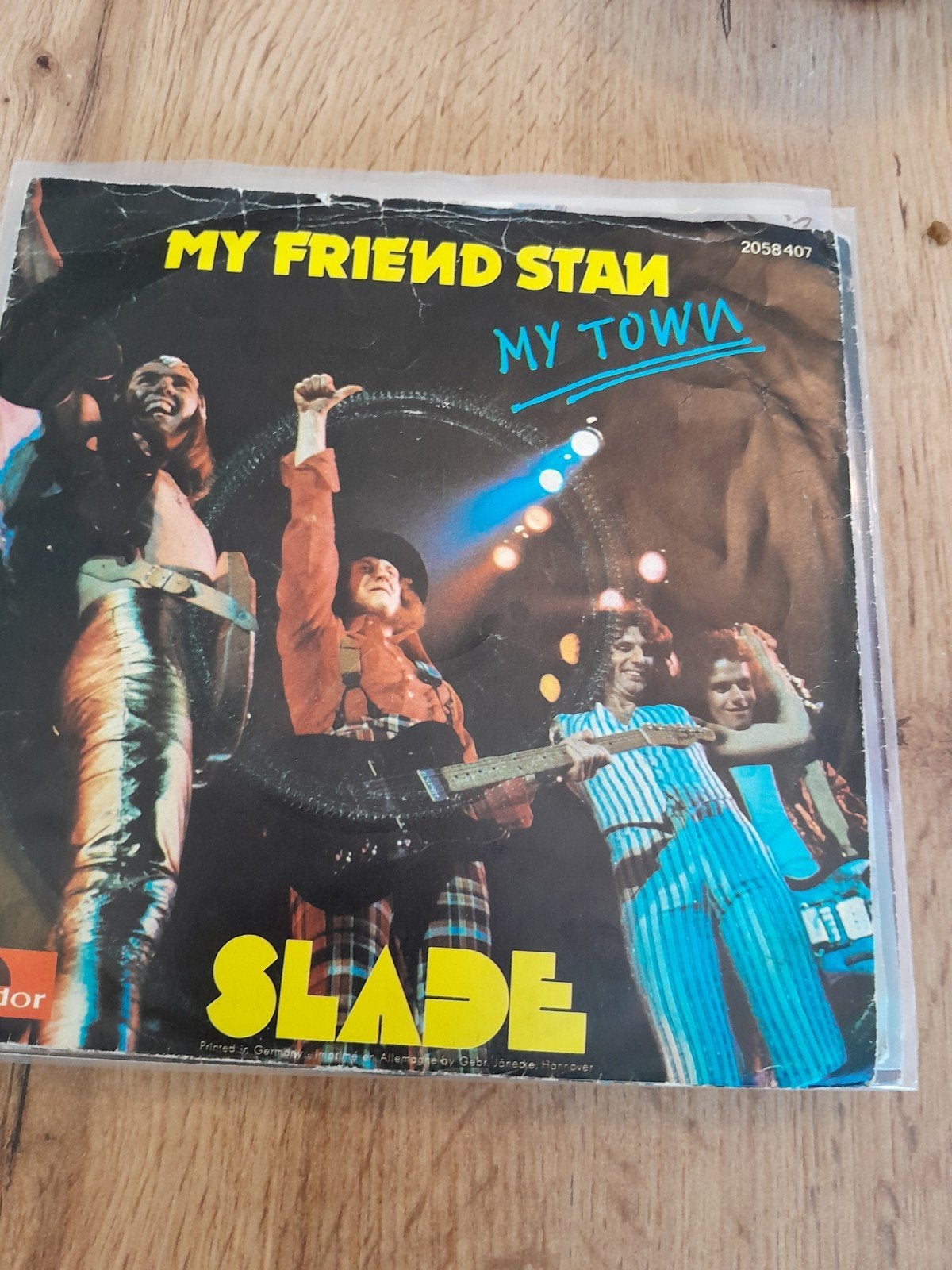 slade 7 inch my friend stam, Ophalen of Verzenden, Zo goed als nieuw, Pop