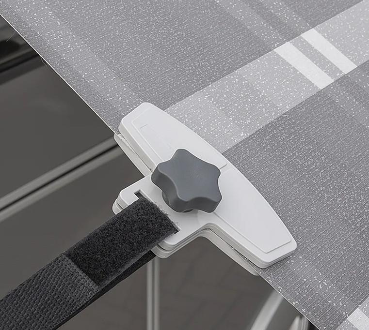 Anti Flapperen luifel bevestigingsclips set van 2 stuks, Buurserstraat 15 A, 7481 EG,Haaksbergen, Ophalen of Verzenden, Info@123CamperOnderdelen.nl