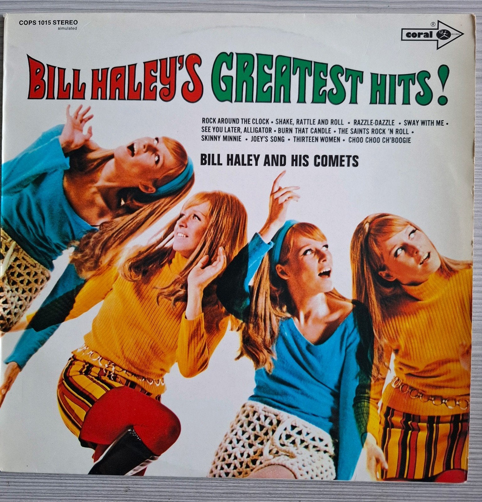 Bill Haley - Bill Haley's Greatest Hits LP., Complilatie, Gebruikt, Ophalen of Verzenden, Rock-'n-Roll