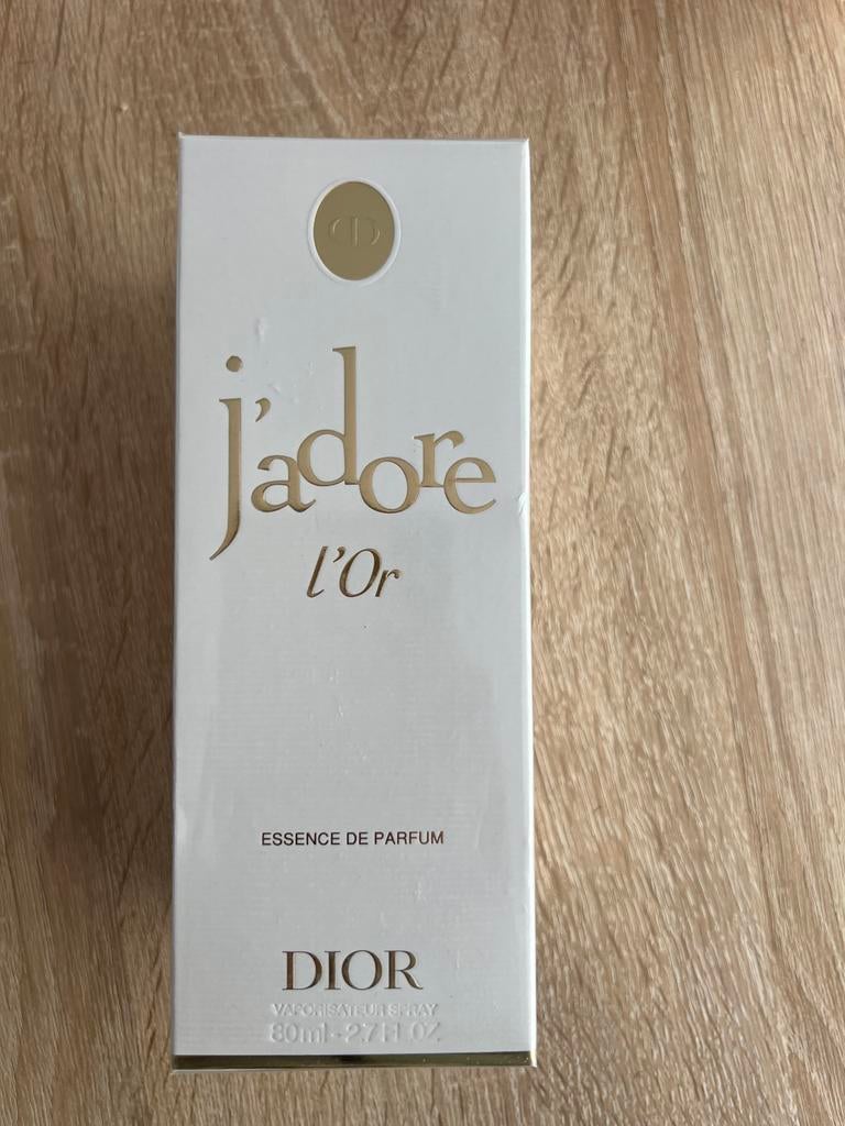 Dior J'adore L'Or Essence de Parfum 80ml - Nieuw in doos, Sieraden, Tassen en Uiterlijk, Uiterlijk | Parfum, Ophalen, Nieuw