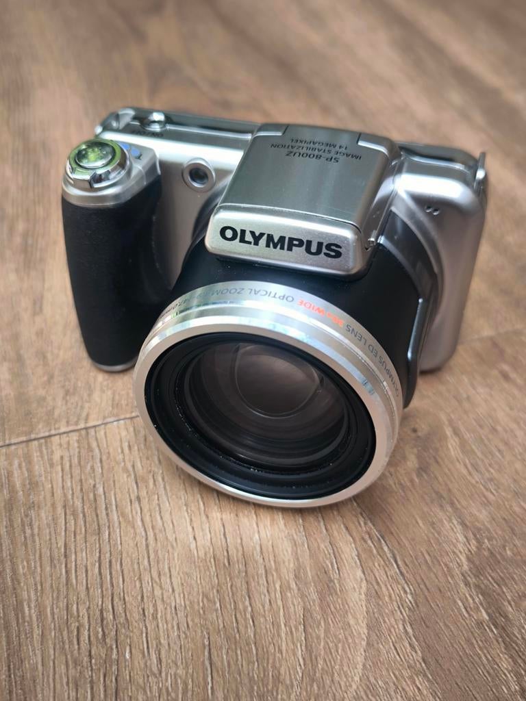 Olympus SP-800UZ digicam met 30x  Zoom, CCD-sensor en 2gb, Audio, Tv en Foto, Fotocamera's Digitaal, 14 Megapixel, Compact, Refurbished