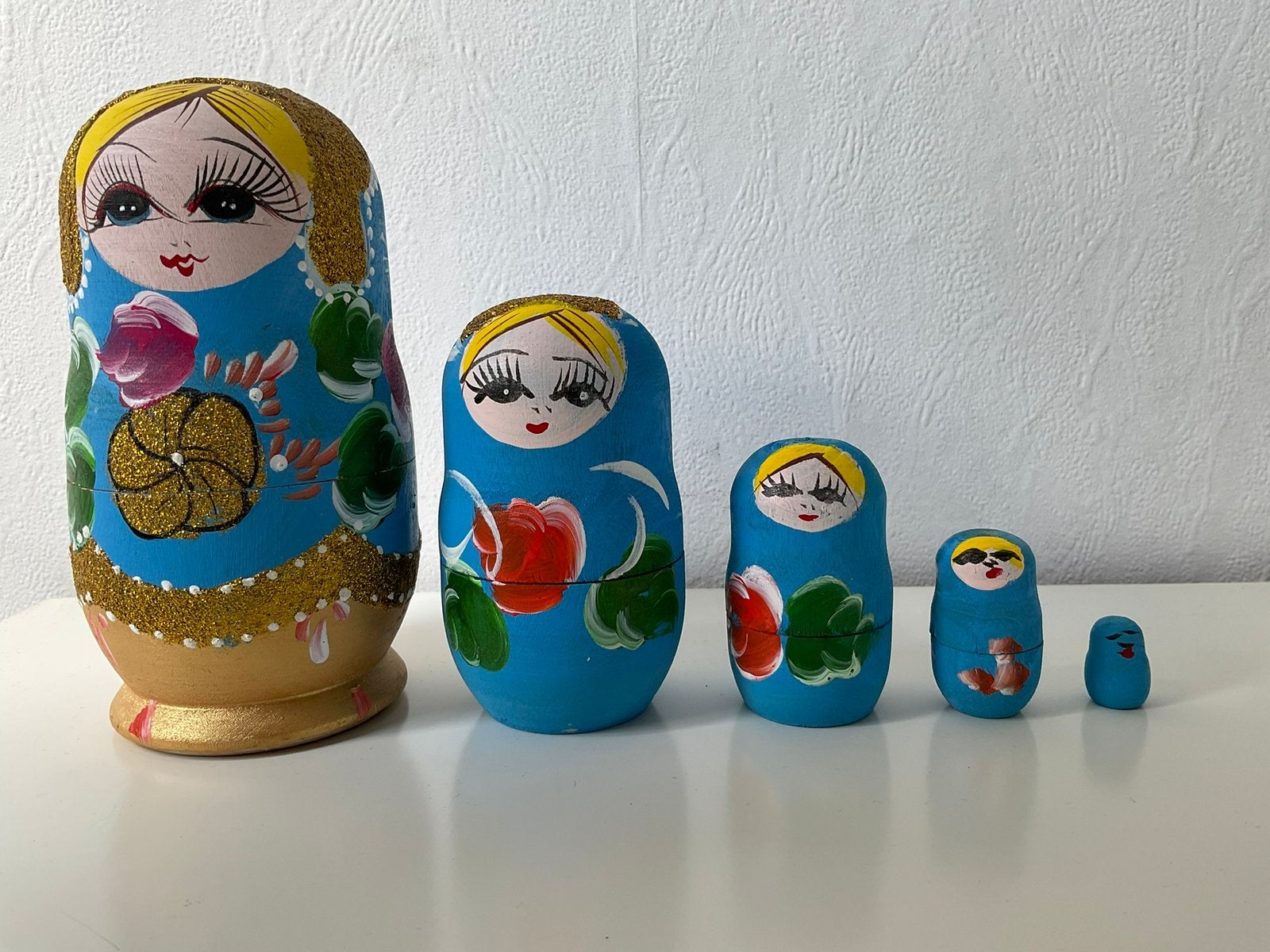 Matroesjka 5-delig, Ophalen of Verzenden, Zo goed als nieuw