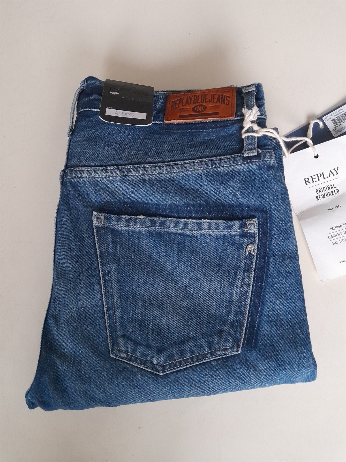 Replay Alexys jeans  - nieuw, Ophalen, Nieuw, Blauw, W27 (confectie 34) of kleiner