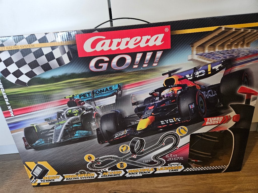 Carrera Go Racebaan Max Verstappen, Kinderen en Baby's, Ophalen, Carrera, Elektrisch, Met looping