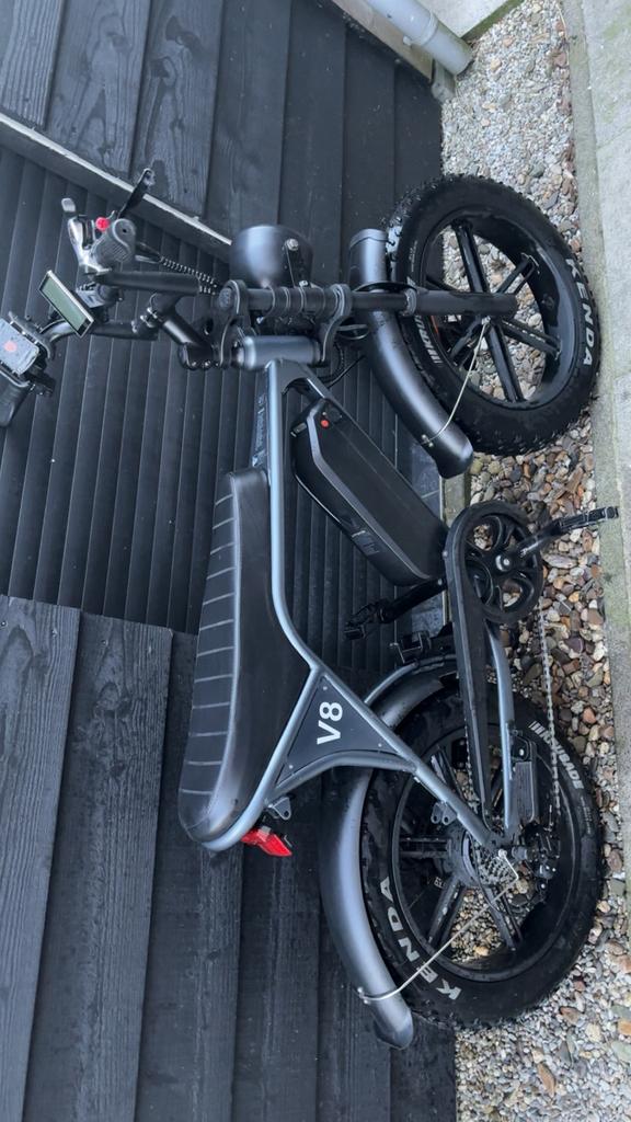 Fatbike v8 3.0 crossboss, Fietsen en Brommers, Elektrische fietsen, 59 cm of meer, Ophalen, Zo goed als nieuw, Overige merken