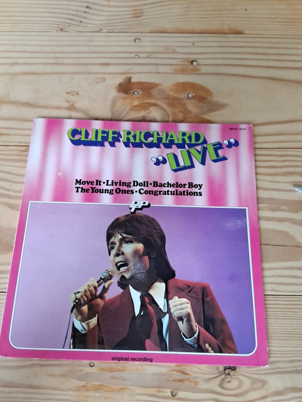 Cliff Richard - Live LP (Pop, Originele Persing), LP, Gebruikt, Pop, Originele persing
