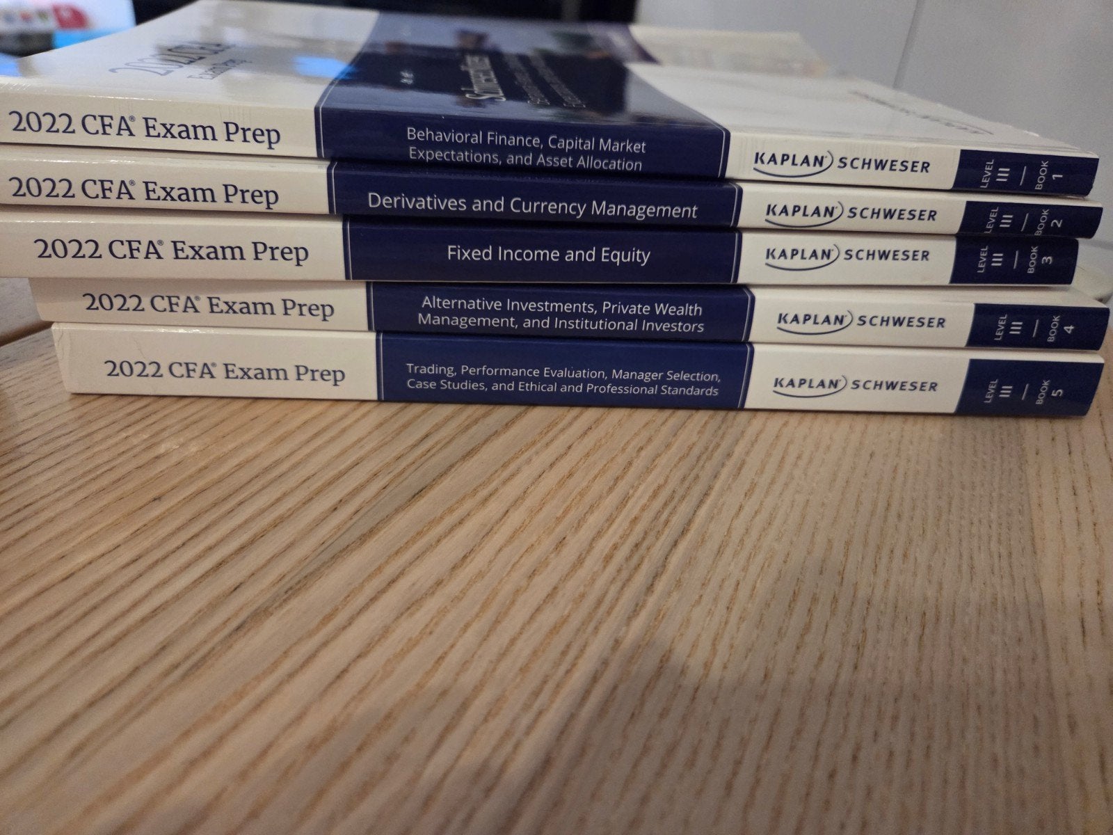 Kaplan Schweser 2022 CFA Level III Boeken, Gamma, Ophalen, Kaplan Schweser, WO