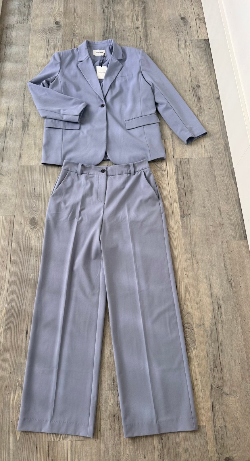 Nieuw Modström broekpak maat L 40/42, Kostuum of Pak, Blauw, Maat 42/44 (L), Nieuw