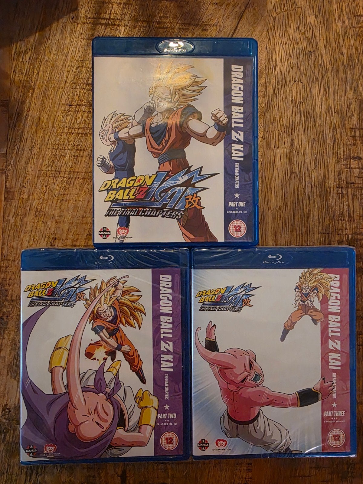 Dragon Ball Z Kai The Final Chapters 1, 2 & 3 Blu-ray, Ophalen of Verzenden