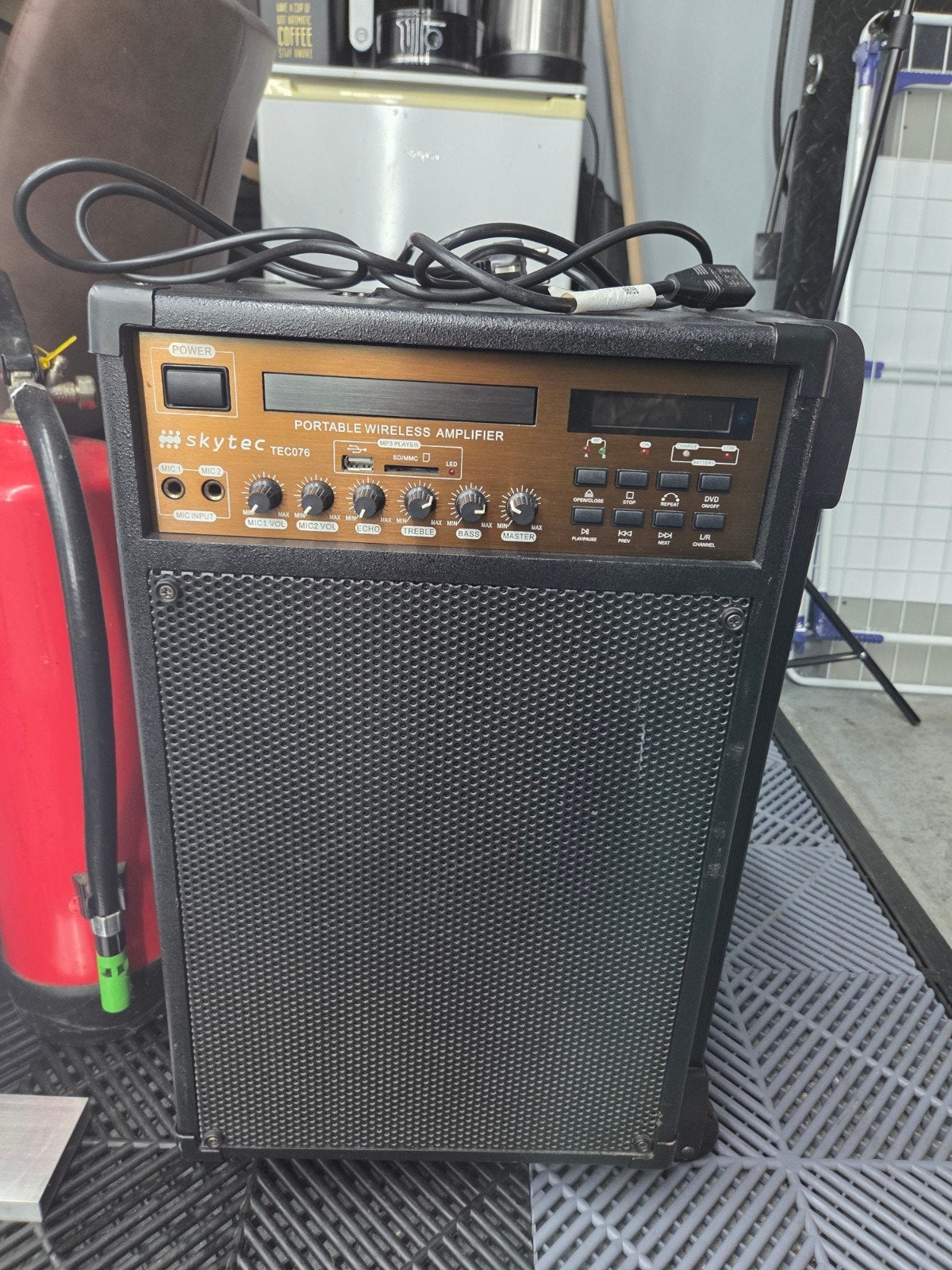 skytec karaoke set, Ophalen of Verzenden, Zo goed als nieuw, 100 watt of meer