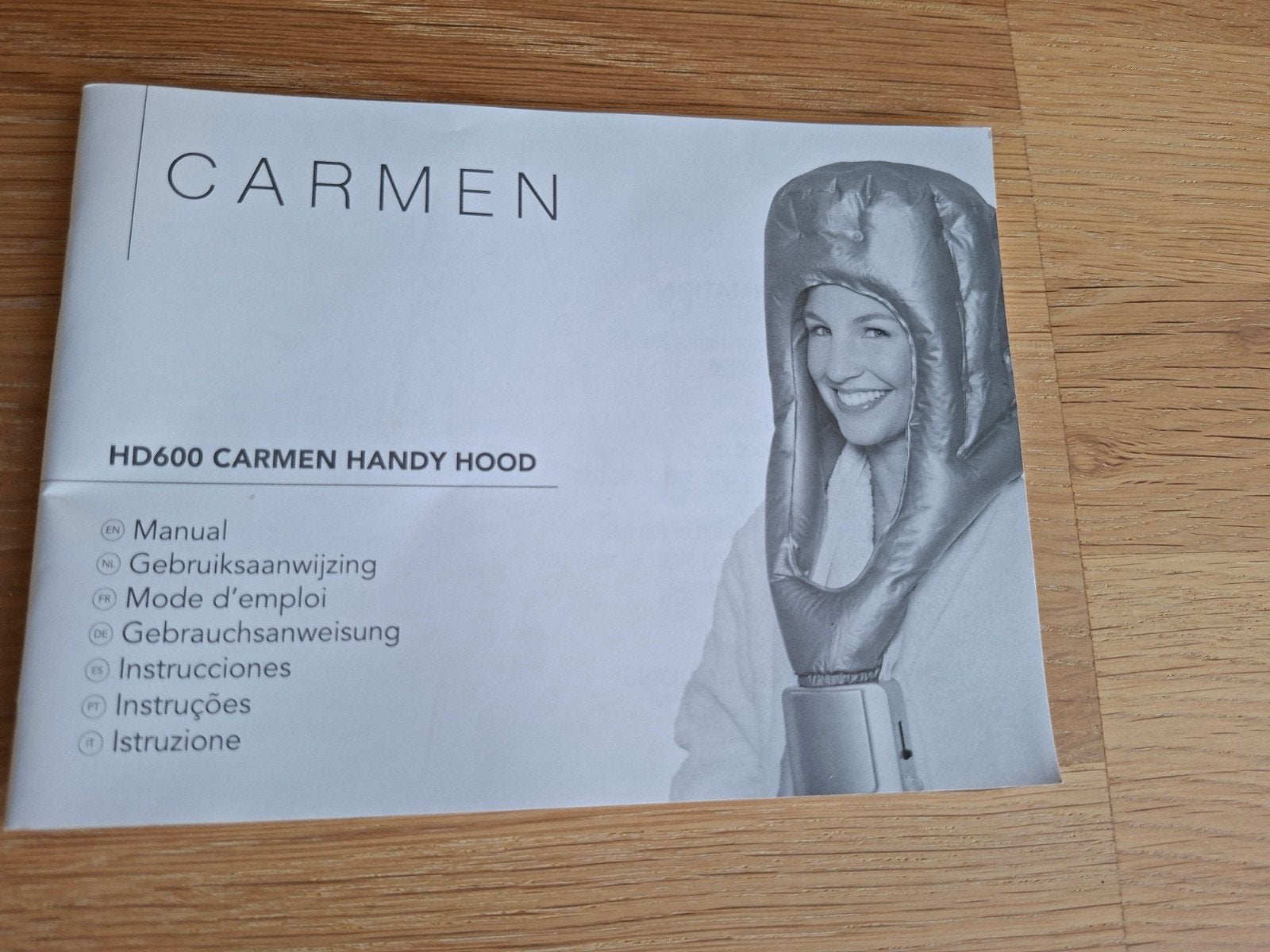 Carmen HD600 Handy Hood - Draagbare Haardroger, Ophalen, Zo goed als nieuw, Föhn of Haardroger