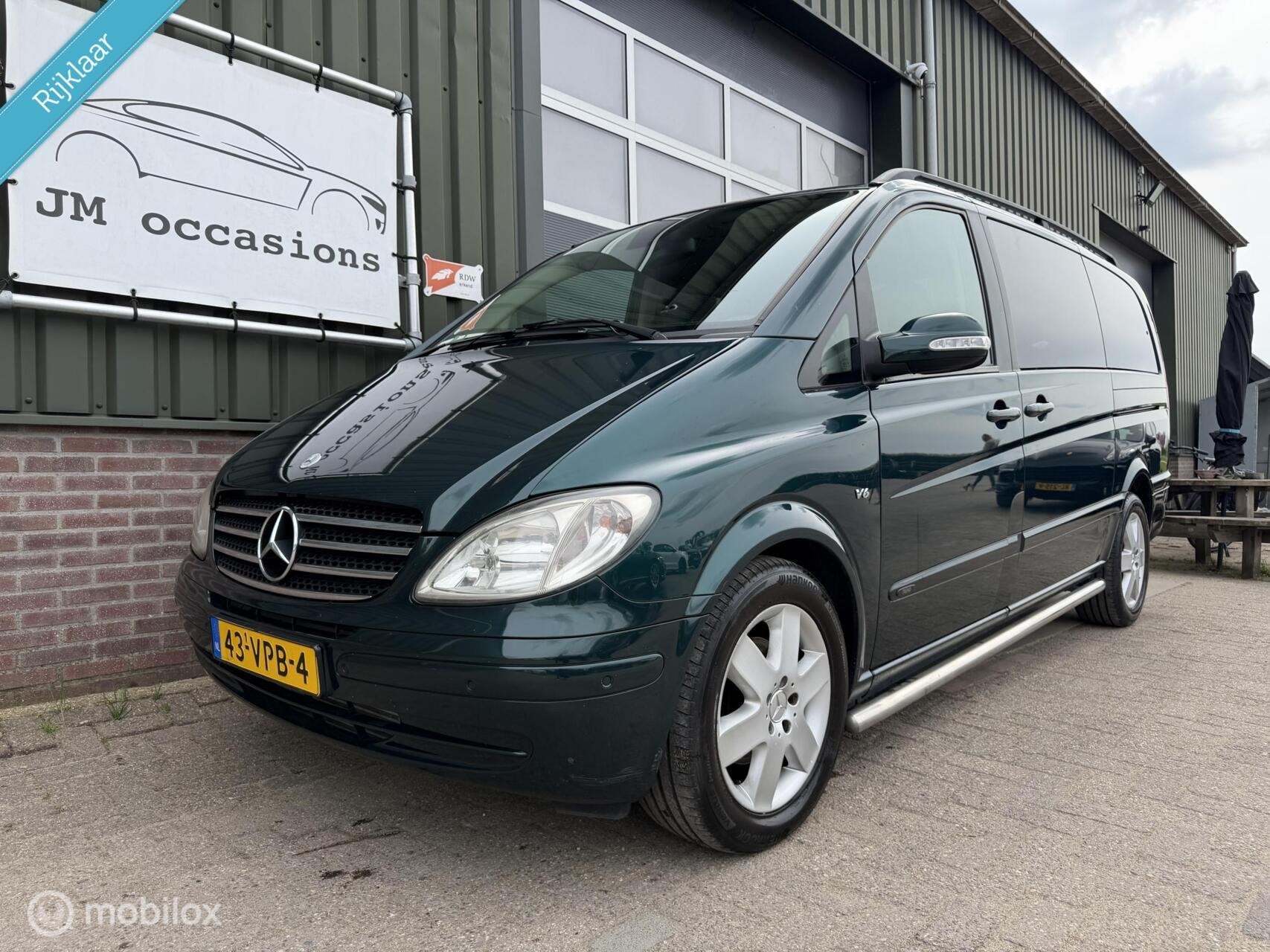 Mercedes Viano 3.0 CDI DC Trend Lang|CarPlay|Cruise|2x schui, Auto's, Automaat, 2000 kg, 2987 cc, Mercedes-Benz