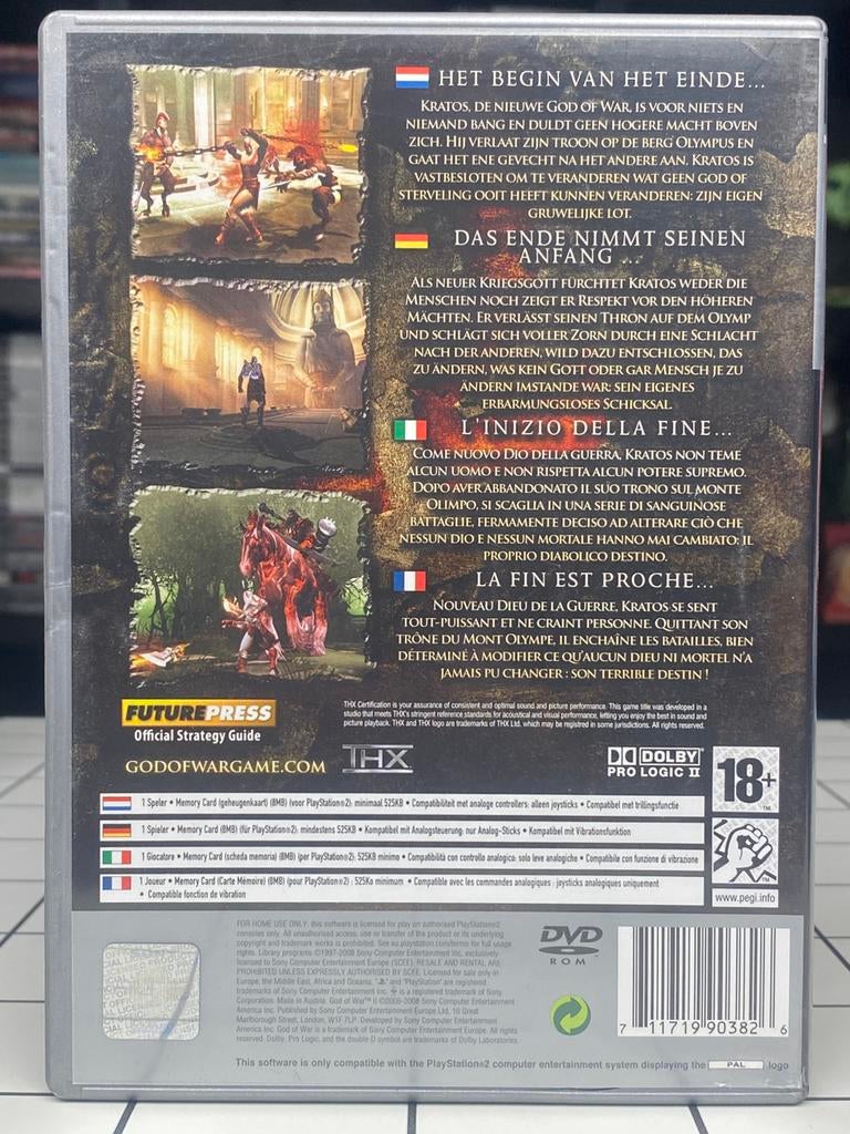 God of War II - Platinum PS2 PlayStation 2 Game - Sony, Spelcomputers en Games, Games | Sony PlayStation 2, Avontuur en Actie