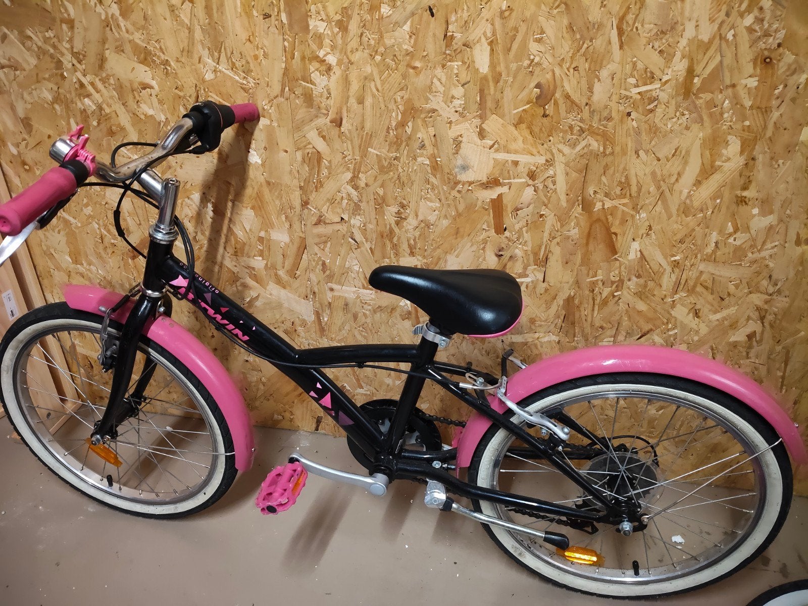 Gratis kinderfiets 20 inch, Ophalen, Gebruikt, Schijfrem, 20 inch of meer