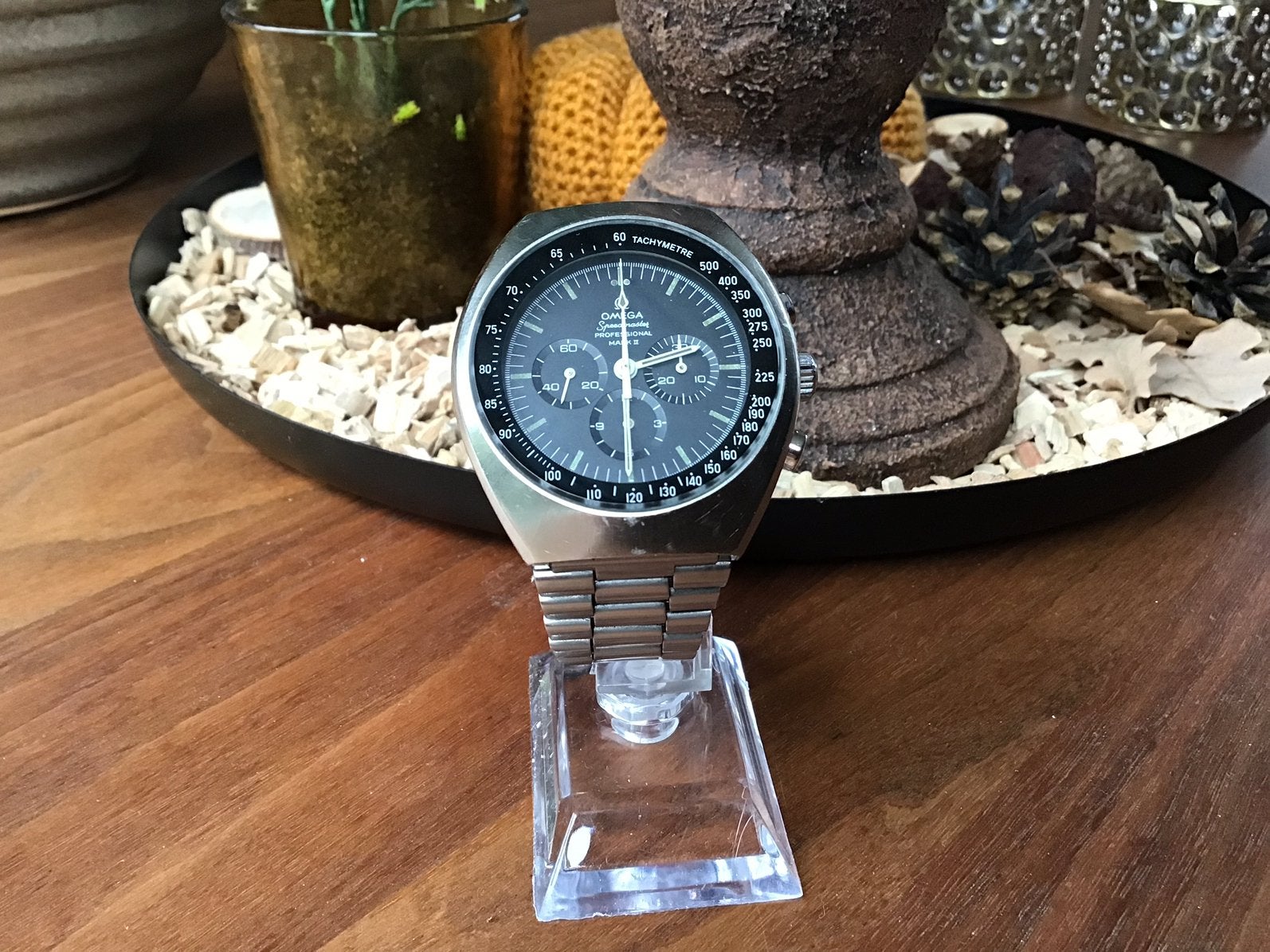 OMEGA SPEEDMASTER MARK II, REFERENCE 145.014, CALIBER 861., Ophalen, Staal, Gebruikt, Staal