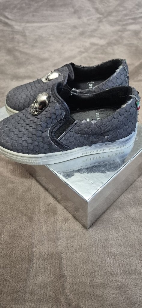 Philipp Plein slip-on sneakers maat 25, Ophalen of Verzenden, Gebruikt