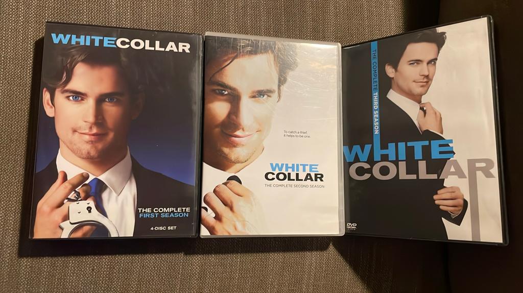 White Collar Seizoen 1, 2 & 3 dvd Boxen, Cd's en Dvd's, Boxset, Ophalen of Verzenden, Zo goed als nieuw, Vanaf 12 jaar