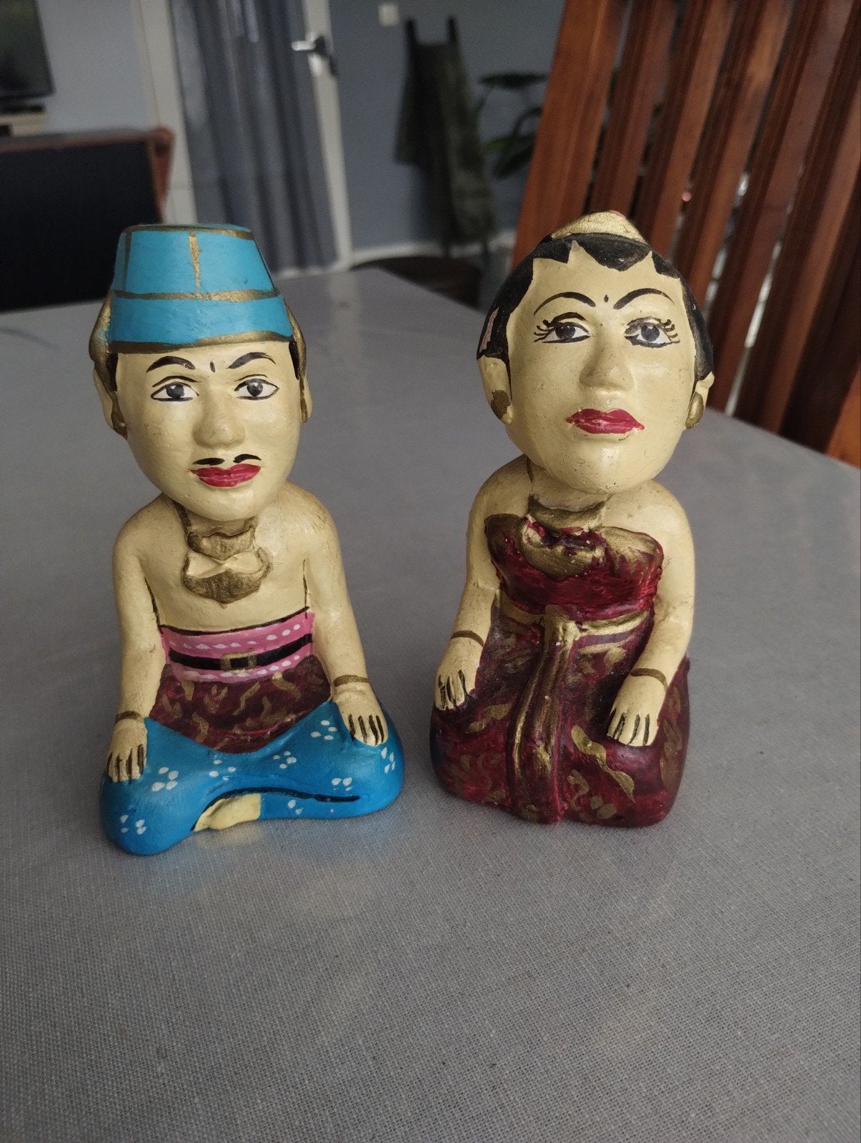 Loro blonyo beeldjes stel Indonesische, Ophalen of Verzenden, Dier
