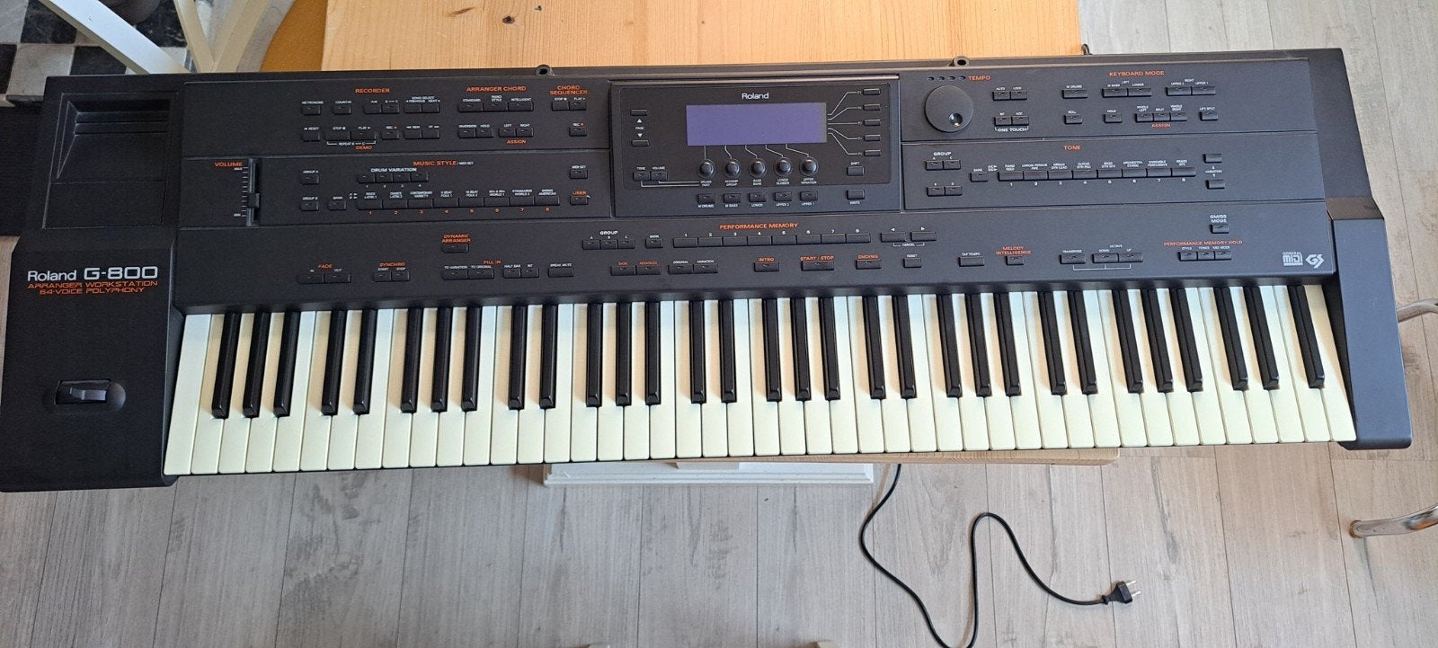 Roland G-800 Workstation Arranger Keyboard, Ophalen of Verzenden, Gebruikt