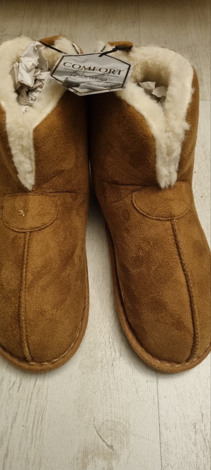 Comfort Homew  Dames Wintersloffen Maat 39-40 - Pastel bruin, Bruin, Nieuw, Ophalen of Verzenden, Comfort Homewear