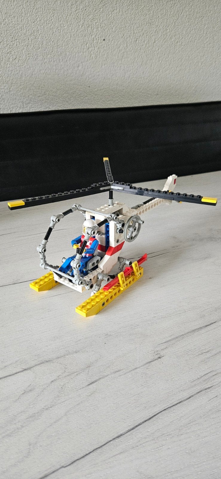 Lego Technic 8640 Helikopter - Zonder doos, Gebruikt, Lego, Inclusief instructies, Ophalen of Verzenden