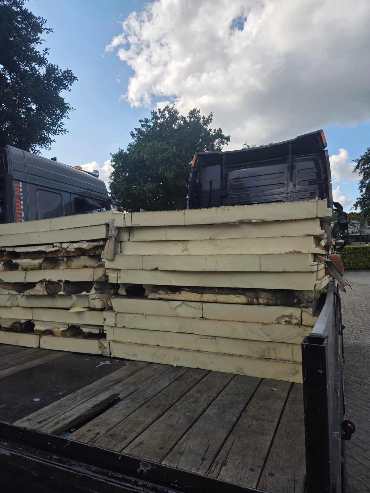harde isolatie 80 mm dik, Doe-het-zelf en Verbouw, Isolatie en Afdichting, Ophalen, Hardschuim (Pir), 8 tot 12 cm, 15 m² of meer