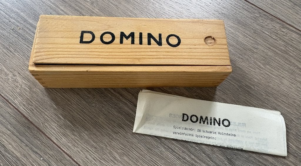 Domino, Een of twee spelers, Ophalen of Verzenden, Zo goed als nieuw