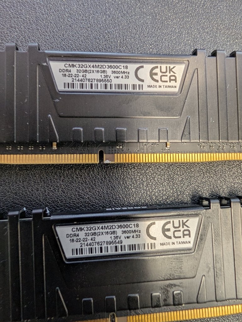 Corsair Vengeance LPX 32GB DDR4-3600 CL18, Computers en Software, 32 GB, DDR4, Ophalen of Verzenden, Zo goed als nieuw