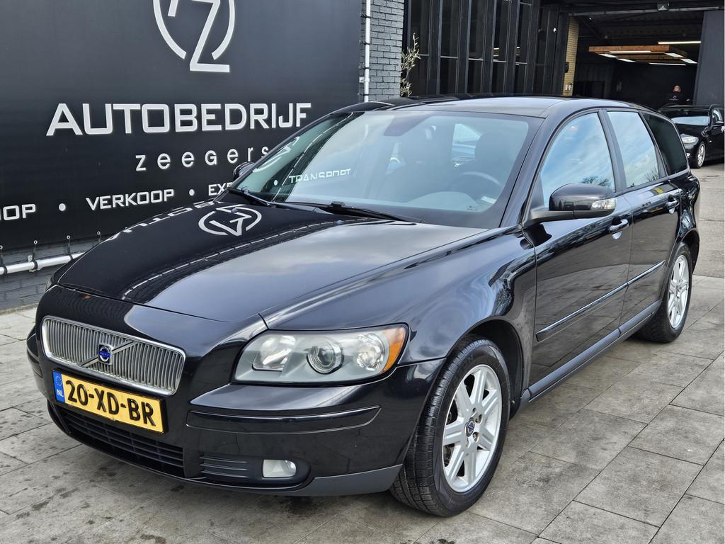 Volvo V50 1.8 Edition II *Well-Kept*AC*CC* (bj 2007), Auto's, Voorwielaandrijving, 4 cilinders, Zwart, 126 pk