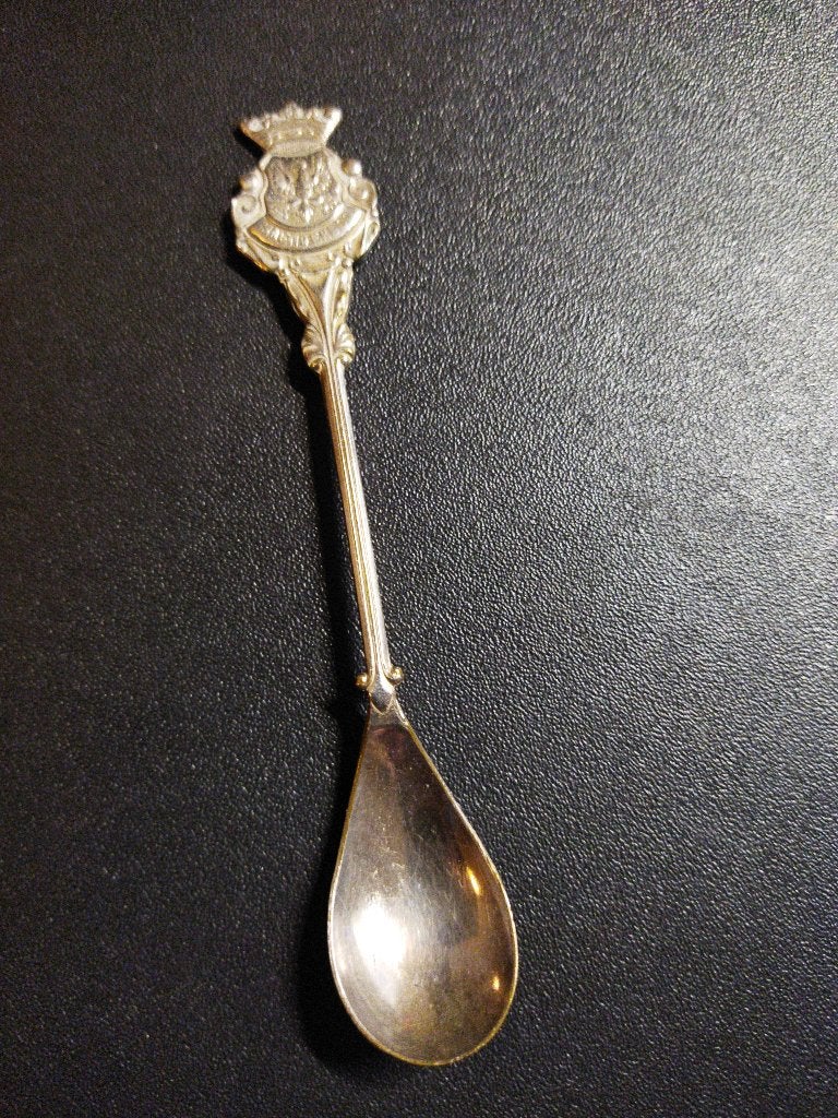 Theelepel Hoenderloo wapen, Antiek en Kunst, Ophalen of Verzenden