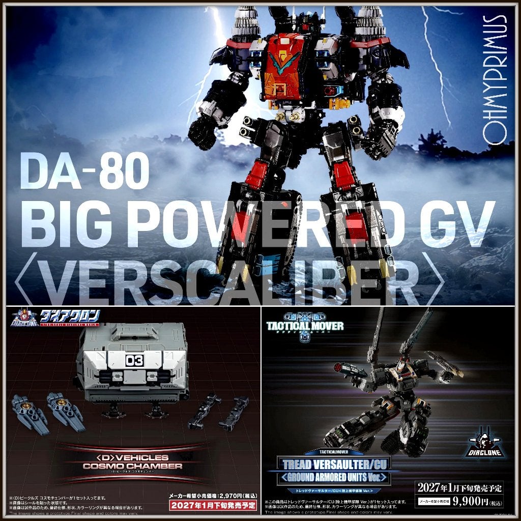 [Pre-order] Takara Tomy Diaclone Reboot Action Figure, Verzenden, Nieuw