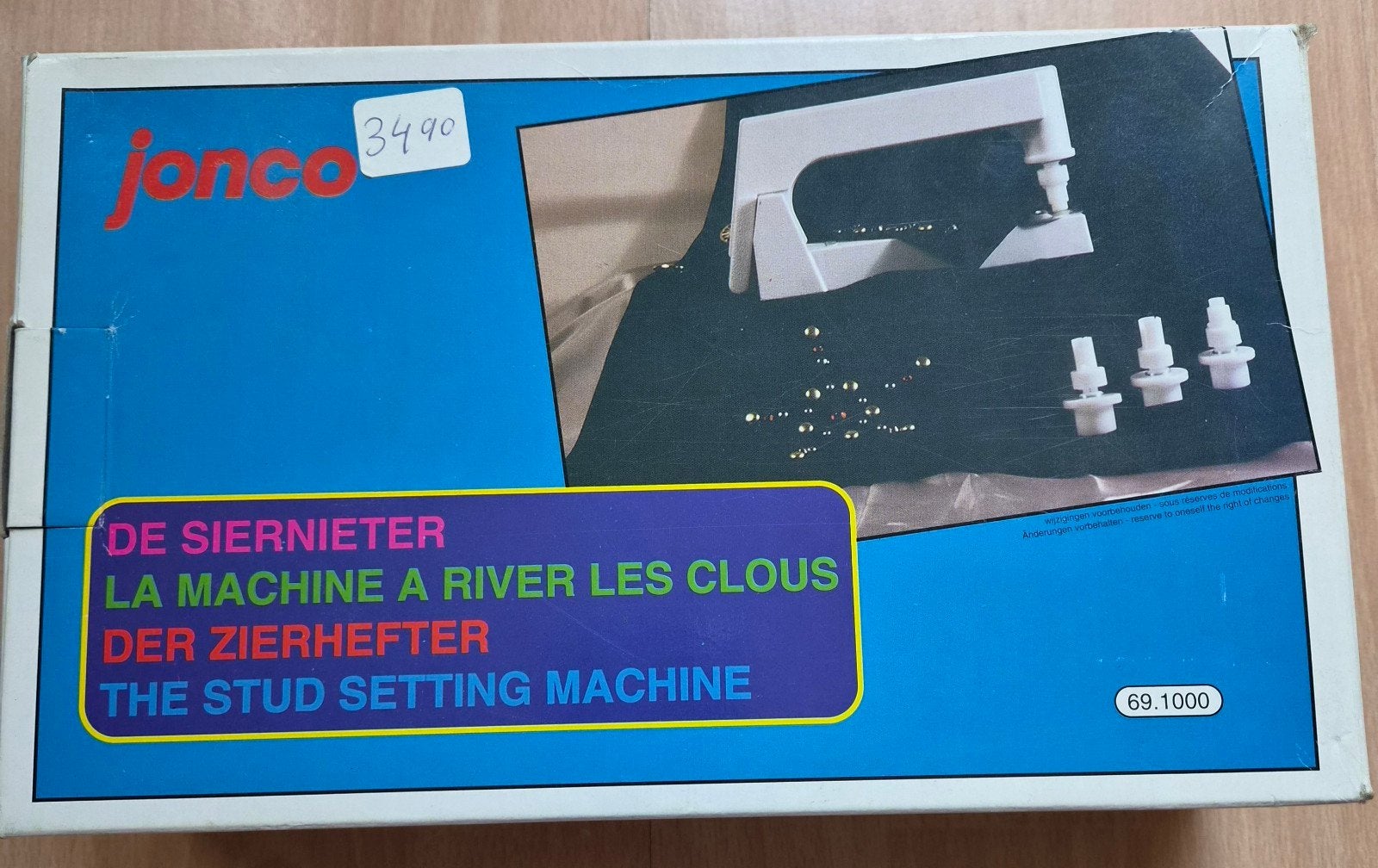 Vintage siernieter, Ophalen, Gebruikt