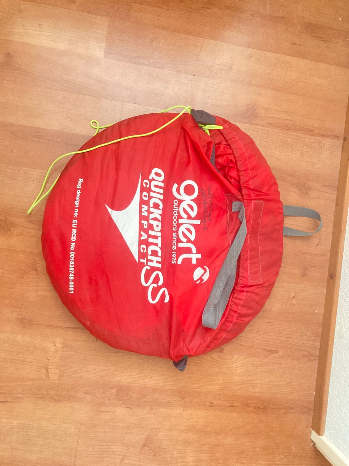 Pop-up tent Gelert Quickpitch SS Compact, Caravans en Kamperen, Ophalen of Verzenden, Zo goed als nieuw, Tot en met 2