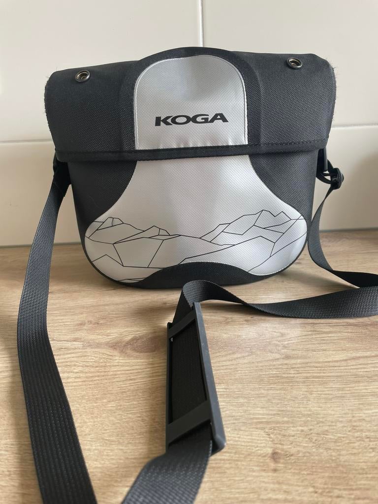 Ortlieb Koga stuurtas zilver, Ophalen of Verzenden, Zo goed als nieuw, Zilver