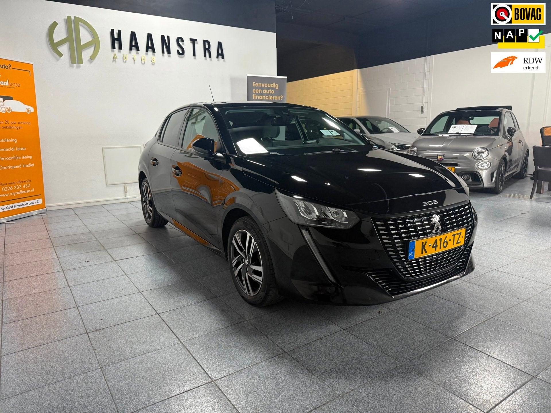 Peugeot 208 1.2 PureTech Allure Pack Autom. Navi-Camera Appl, Auto's, Peugeot, Bedrijf, Te koop, ABS, Achteruitrijcamera, Airbags