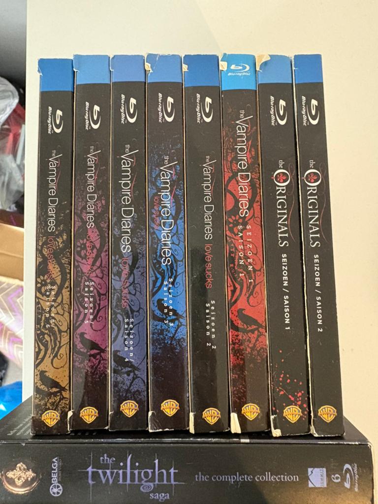 The Vampire Diaries & the Originals div seizoenen - BluRay, Ophalen, Zo goed als nieuw