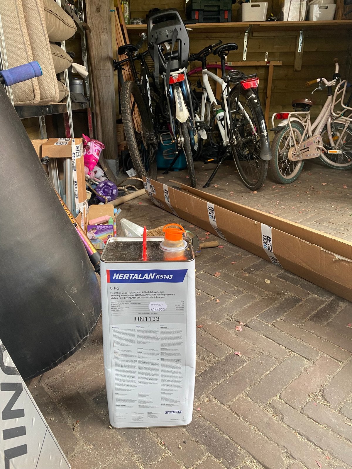 Hertalan KS143 bodemlijm, Doe-het-zelf en Verbouw, Ophalen of Verzenden