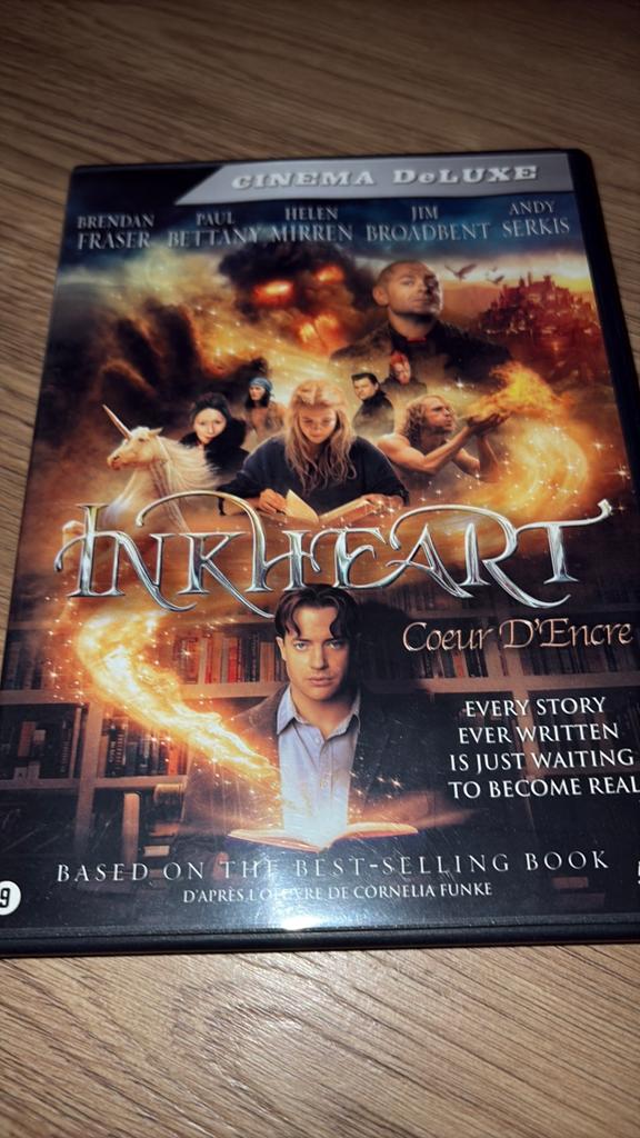 Inkheart met Brendan Fraser en Andy Serkis., Vanaf 16 jaar, Ophalen of Verzenden, Zo goed als nieuw