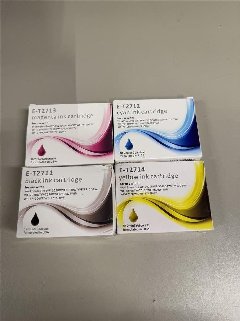 inkt set voor Epson WF3620DWF WF7110DTW WF7610 WF7620 WF-771, Ophalen of Verzenden, Nieuw
