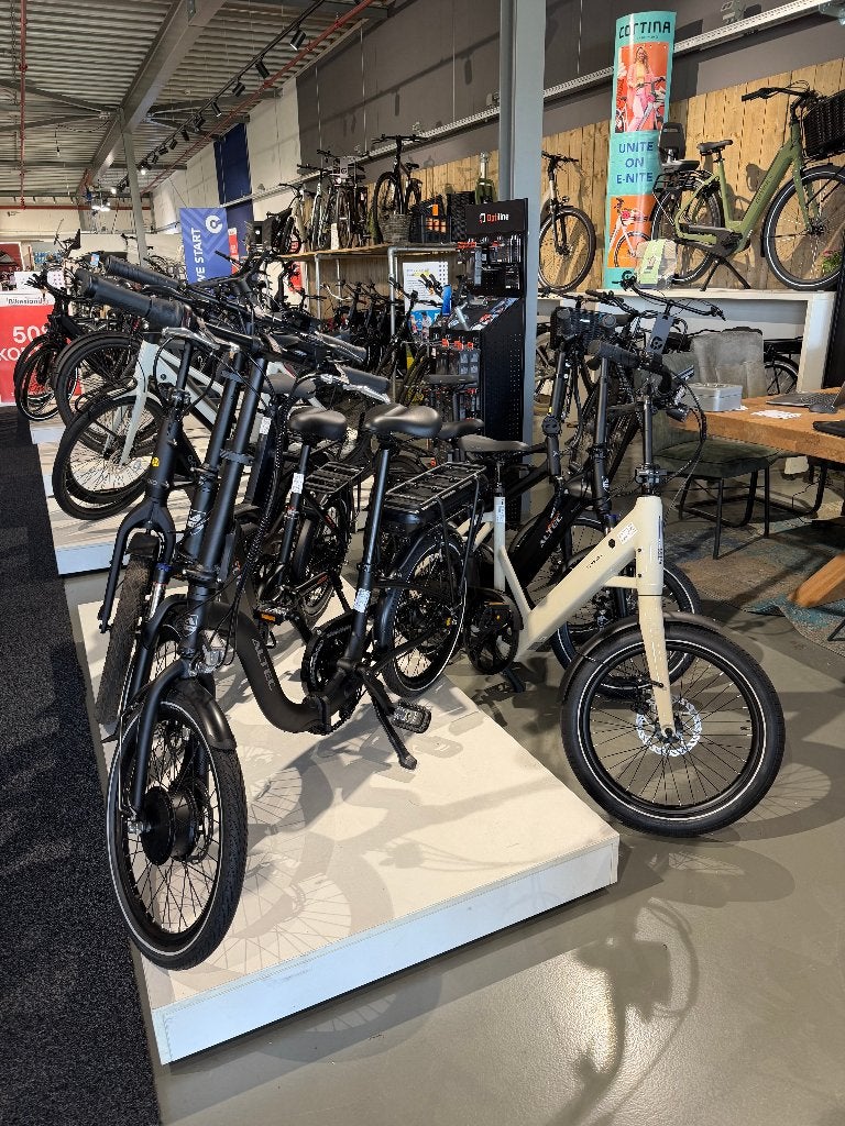 Kortingen tot 50% op vouwfietsen, bakfietsen, longtailfiets, Ophalen of Verzenden, Nieuw