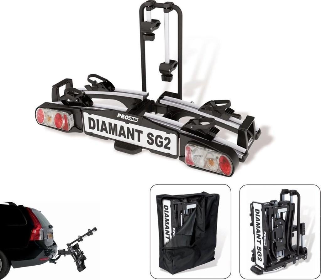 ACTIE--PROUSER SG2 fietsdrager met gratis tas €359,50 Doorn