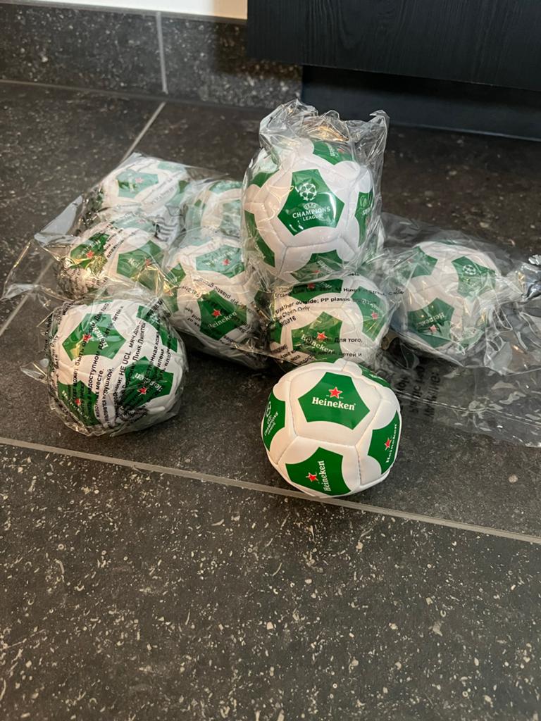 Heineken mini (stress)bal, nieuw in verpakking, Ophalen of Verzenden, Nieuw, Overige typen, Heineken