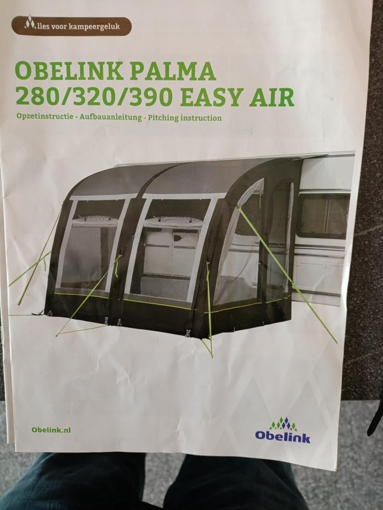 Opblaasbare voortent camper of caravan, Auto-onderdelen, Overige Auto-onderdelen, Ophalen of Verzenden, Nieuw