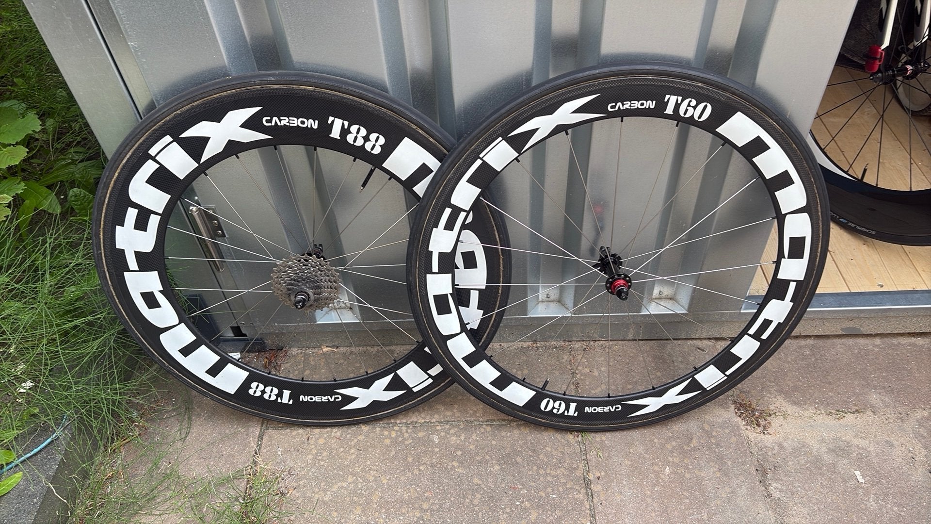 Matrix Carbon Wielen, Fietsen en Brommers, Fietsonderdelen, Ophalen, Zo goed als nieuw, Carbon