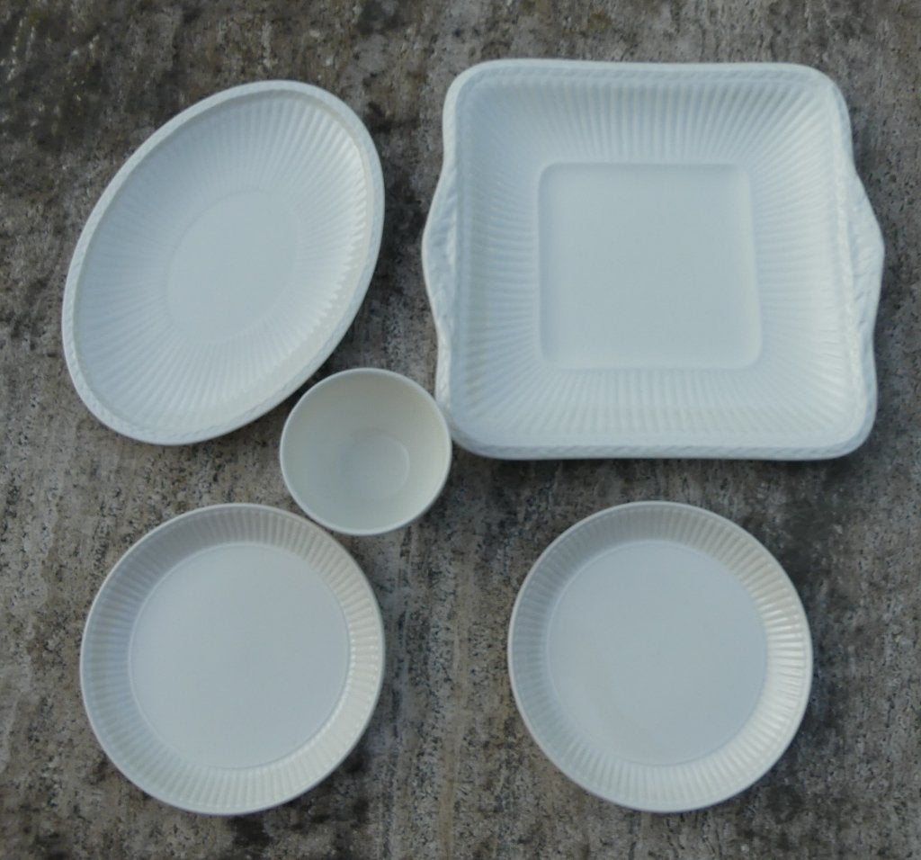 Wedgwood EDME Theepot Koffie+Thee K+S Schalen Gebak Sauskan, Klassiek, Nieuw, Ophalen of Verzenden, Wedgwood