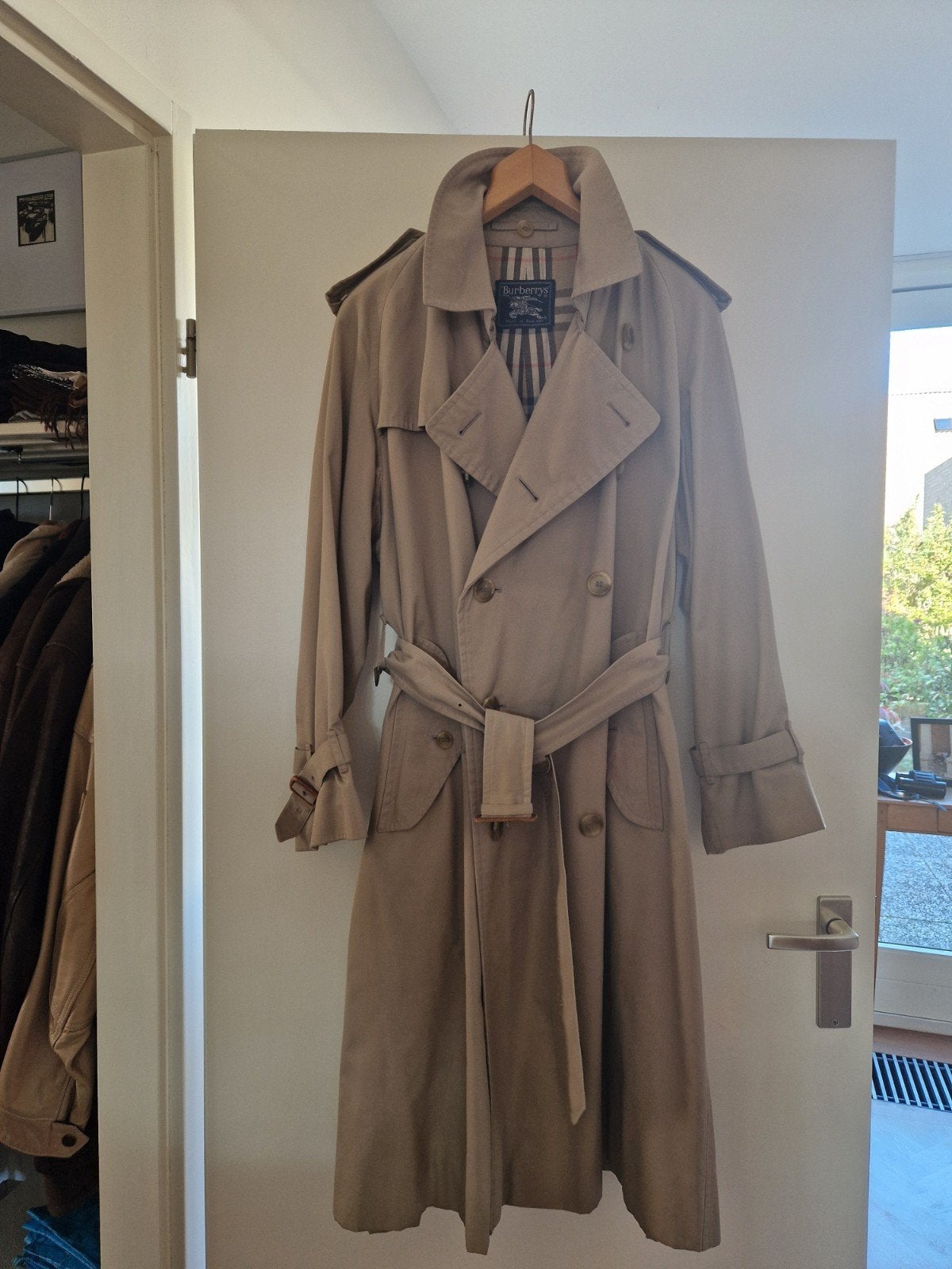 Burberry Trenchcoat.Vintage, Burberrys, Beige, Maat 42/44 (L), Ophalen of Verzenden