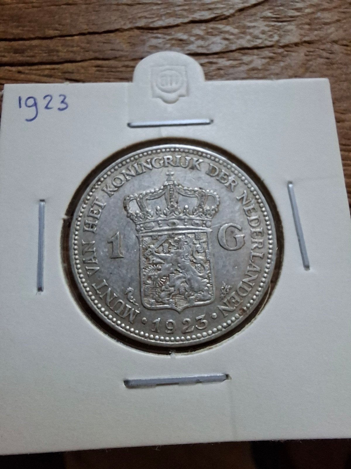 1 gulden 1923, 1 gulden, Zilver, Ophalen of Verzenden, Koningin Wilhelmina