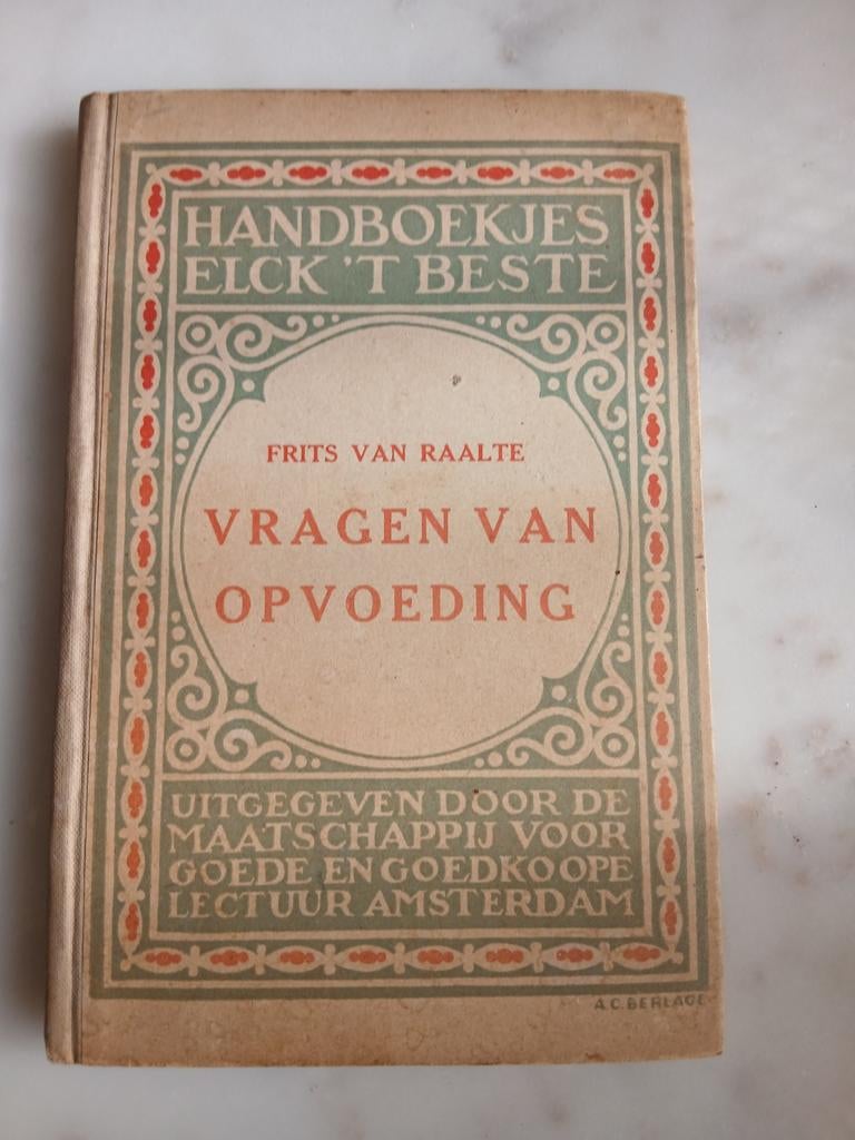 Vragen van Opvoeding - Frits van Raalte, Ophalen of Verzenden