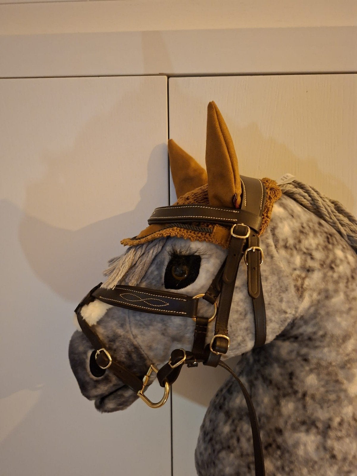 LeMieux Hobby Horse Sammy met hoofdstel en oornetje, Kinderen en Baby's, Ophalen, Zo goed als nieuw, Jongen of Meisje
